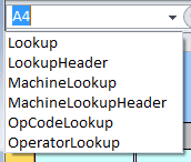 Excel Name List INSTR Lookup