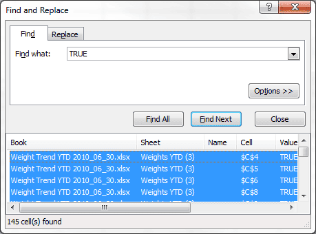 Find and Replace TRUE Duplicates