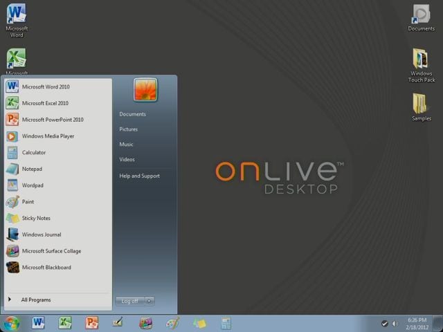 OnLive App 02