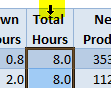 Select Table Column Data