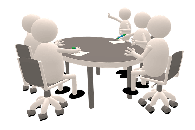 Small business meeting in the office