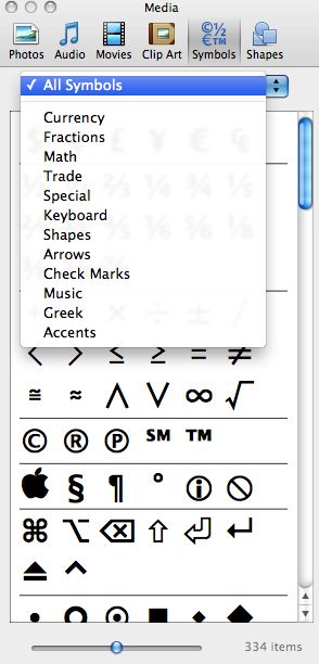 Apple Keyboard Symbols 1