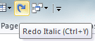 Repeat Tooltip as Redo
