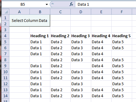 Select Column Data