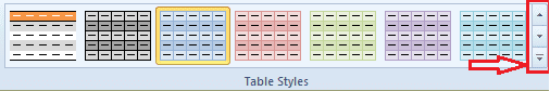 Table Styles
