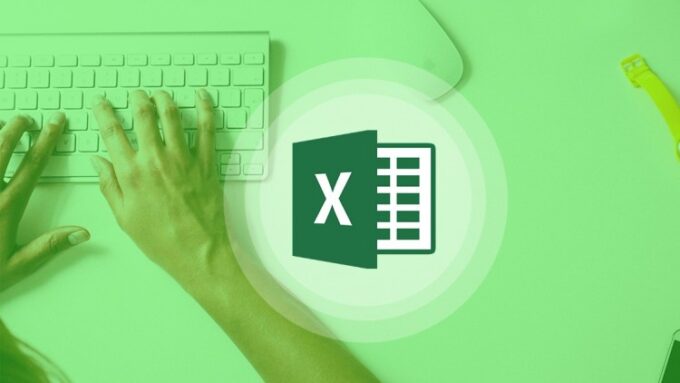 excel shortcuts on green background